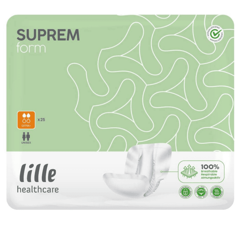 Lille Healthcare Lille Suprem Form Extra Plus - 8 paquets de 25 protections