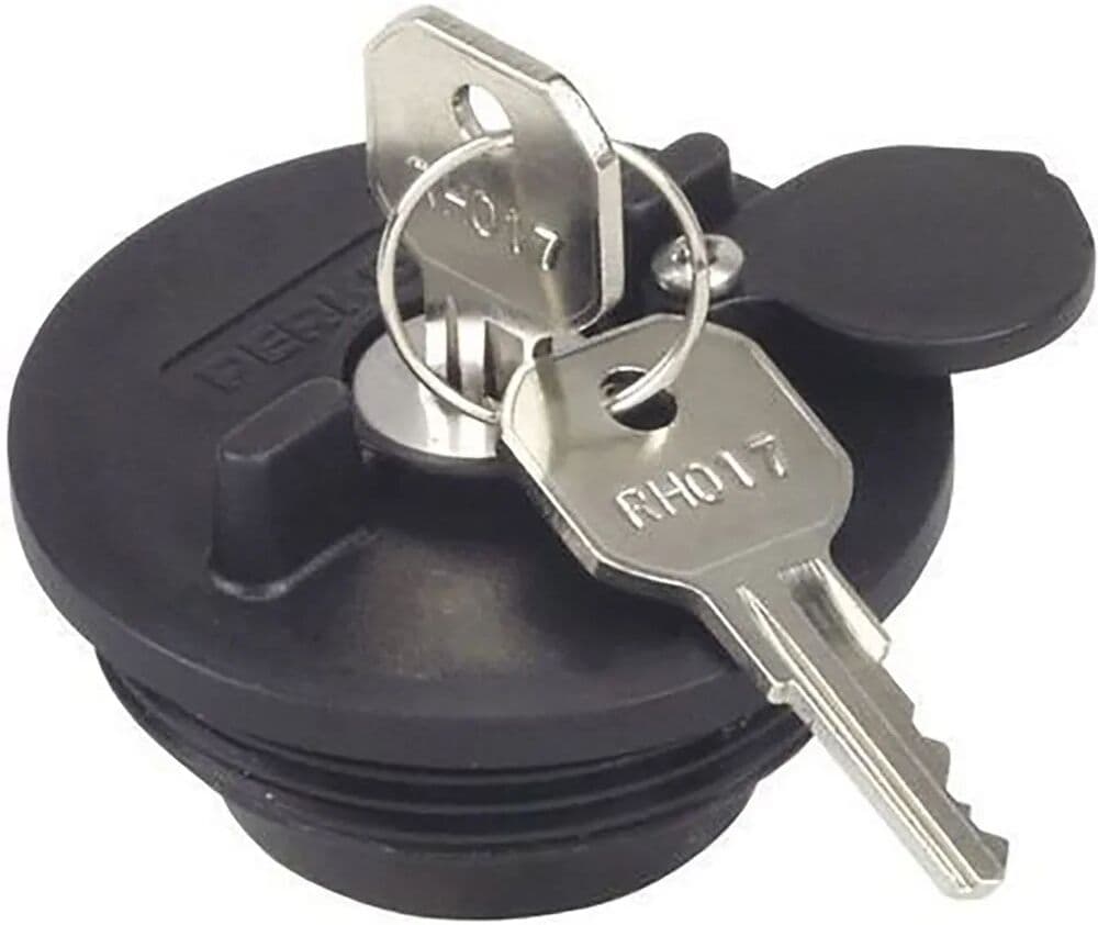 Perko Tapón De Gas Con Cerradura Black One Size