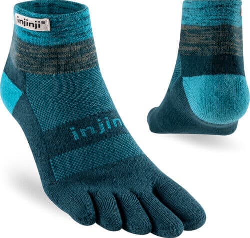 Injinji Men's Trail Midweight Mini Crew Midnight M