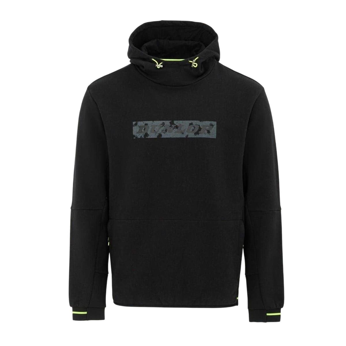 Dunlop Heren On Site Fleece Gevoerde Hoodie (Zwart)