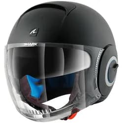 Shark, Motorradhelm, NANO BLANK Matt schwarz XS (XS)