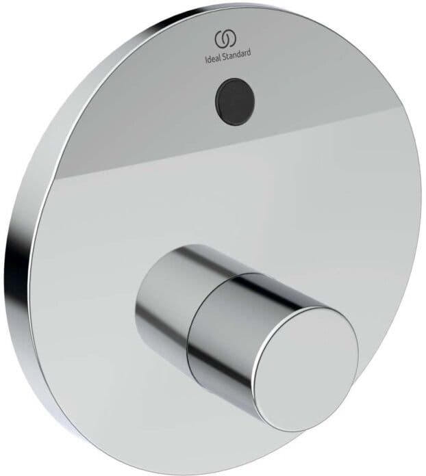 Ideal Standard Fertigmontageset A6157AA für Unterputz-Sensor-Brausearmatur, verchromt, Batteriebetrieb