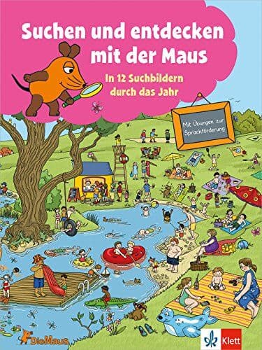 Die Maus - Suchen und entdecken mit der Maus: In 12 Suchbildern durch das Jahr - Preis vom 26.10.2026 16:33:29 h