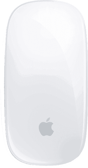 Apple Magic Mouse, Ratón inalámbrico y recargable, Superficie Multi-Touch, Cable USB-C, Blanco