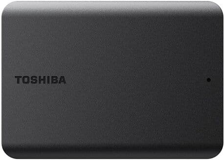 Disco Externo 2,5" 4TB USB 3.2 Canvio Basics 2022 (Preto) - TOSHIBA