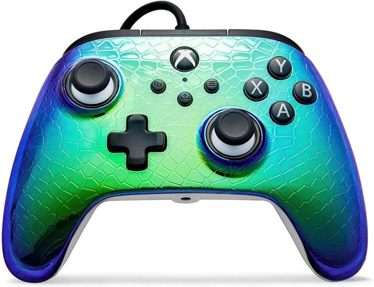 PowerA Advantage Xbox Series X S vezetékes kontroller - Raptor Chrome Xbox Series