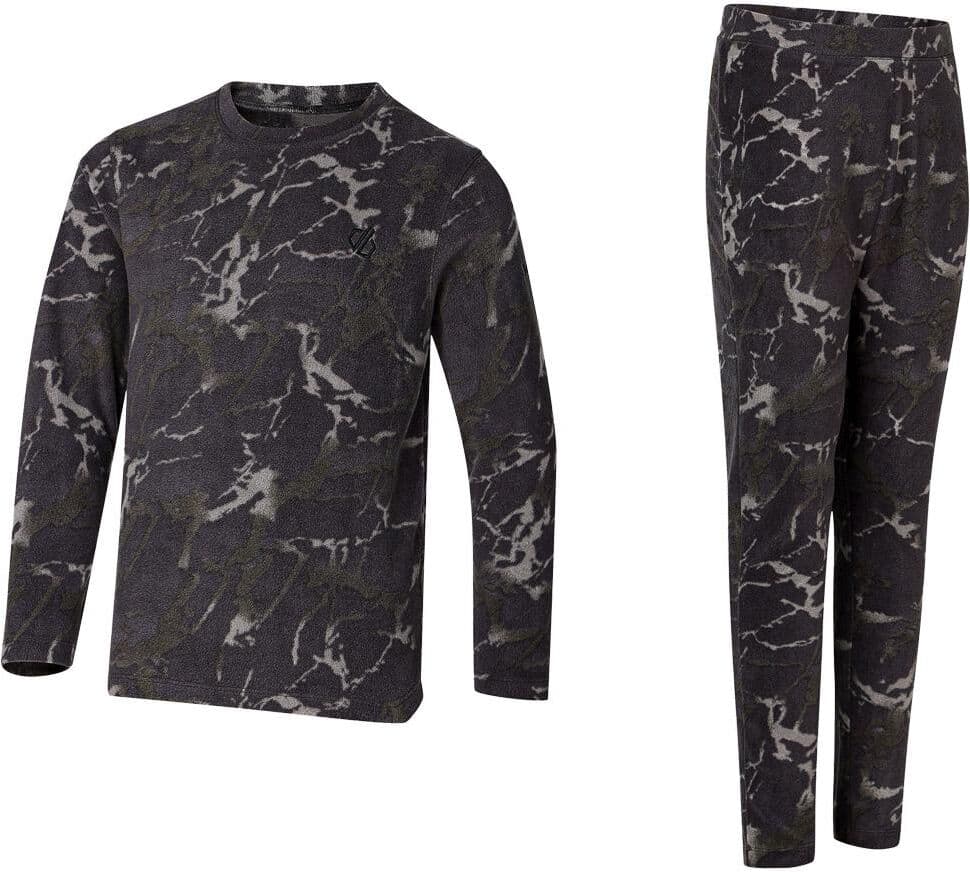 DARE2B  - Kids Thermal Baselayer Set Dark Cracked Print - 9-10 - Sous-vêtement technique