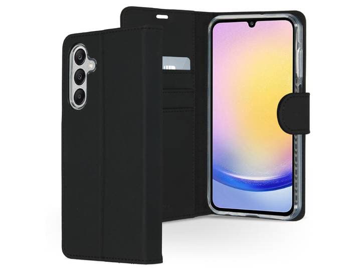 Accezz Wallet Softcase Bookcase Samsung Galaxy A25 Telefoonhoesje Zwart