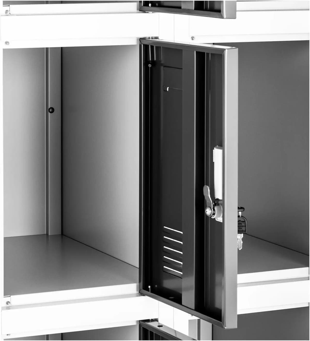 Fromm & Starck Šatňová skrinka - 12 priehradiek - šedá 10260239