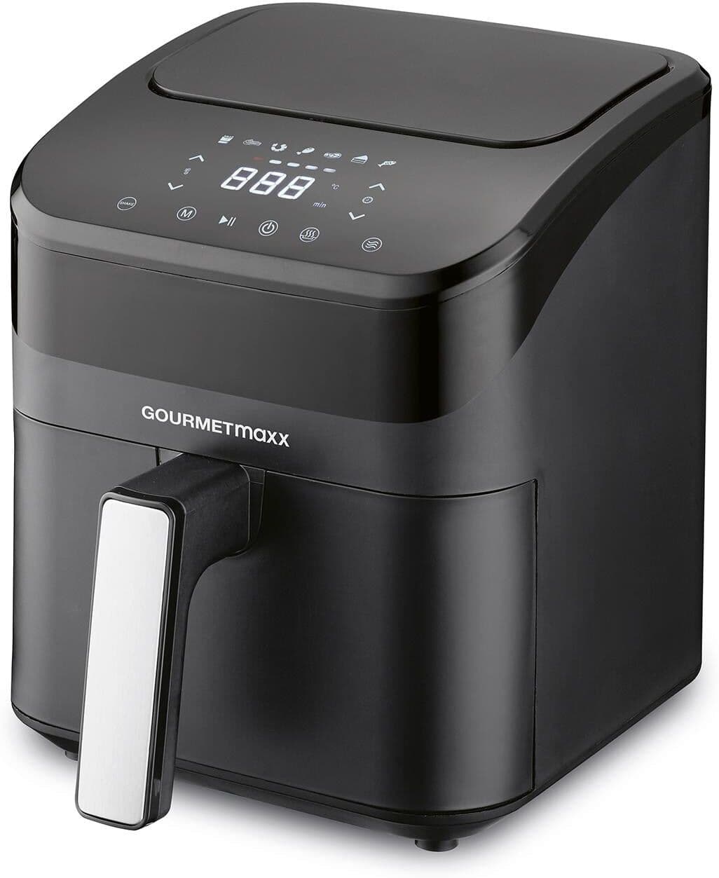 GOURMETMAXX Heissluftfritteuse "4 l", schwarz, Fritteusen, Heissluftfritteuse schwarz Einheitsgröße
