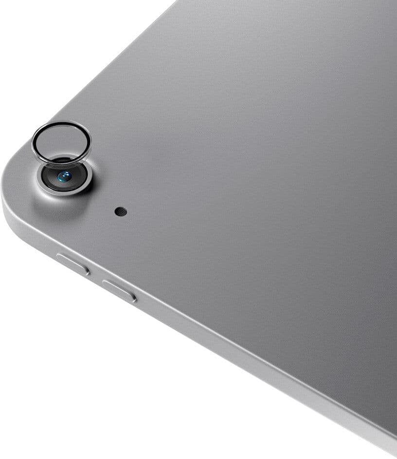 iPad 11" (2025) / 10.9" (2024-2020) / Mini (2021) / Air 13" (2026-2024) / Air 11" (2026-2024) / Air (2020) Epico Kameralinsebeskyttelsesglas m. Installationsramme - Gennemsigtig