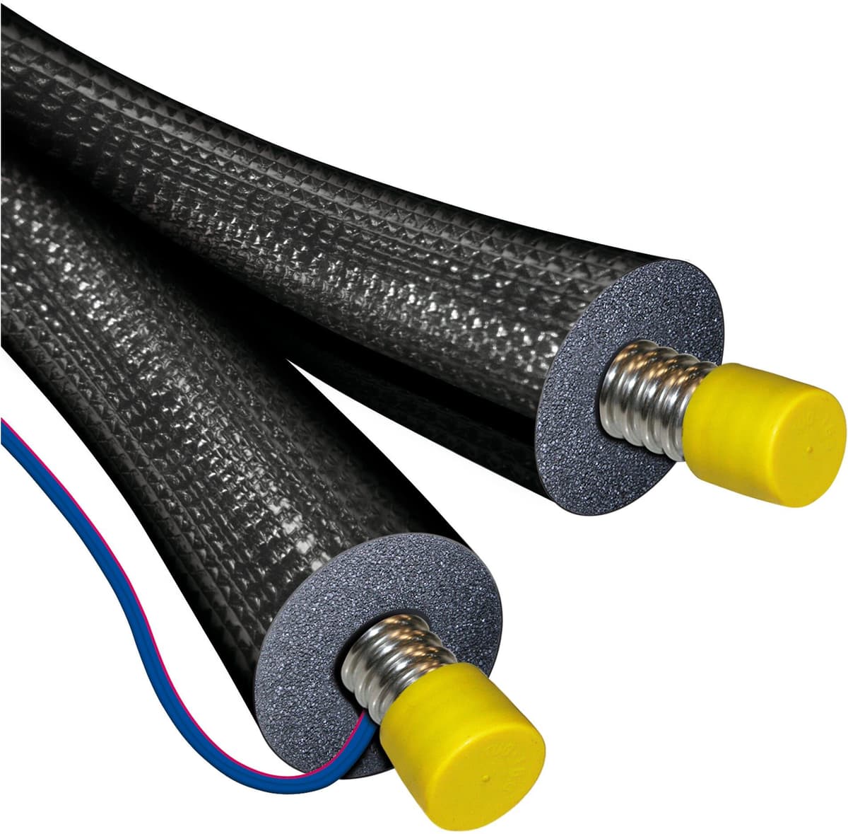 Isocell TUBO BINATO SOLARE  TWIN SOLAR  Ø 16 mm ACCIAIO AISI316L 20 m ISOLAMENTO EPDM 14 mm