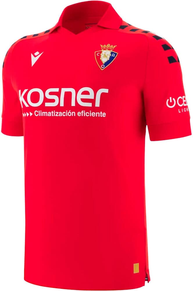 Macron osasuna 25/26 primera equipacion camiseta de fútbol oficiales  (XL)