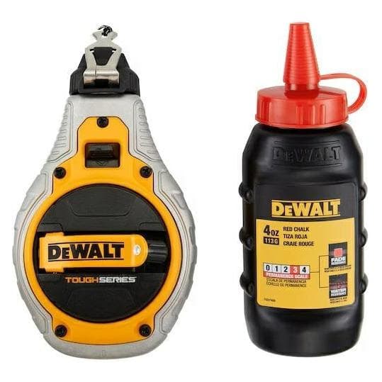 DeWalt Schlagschnurset 30m mit roter Kreide (DWHT48335RC-0)