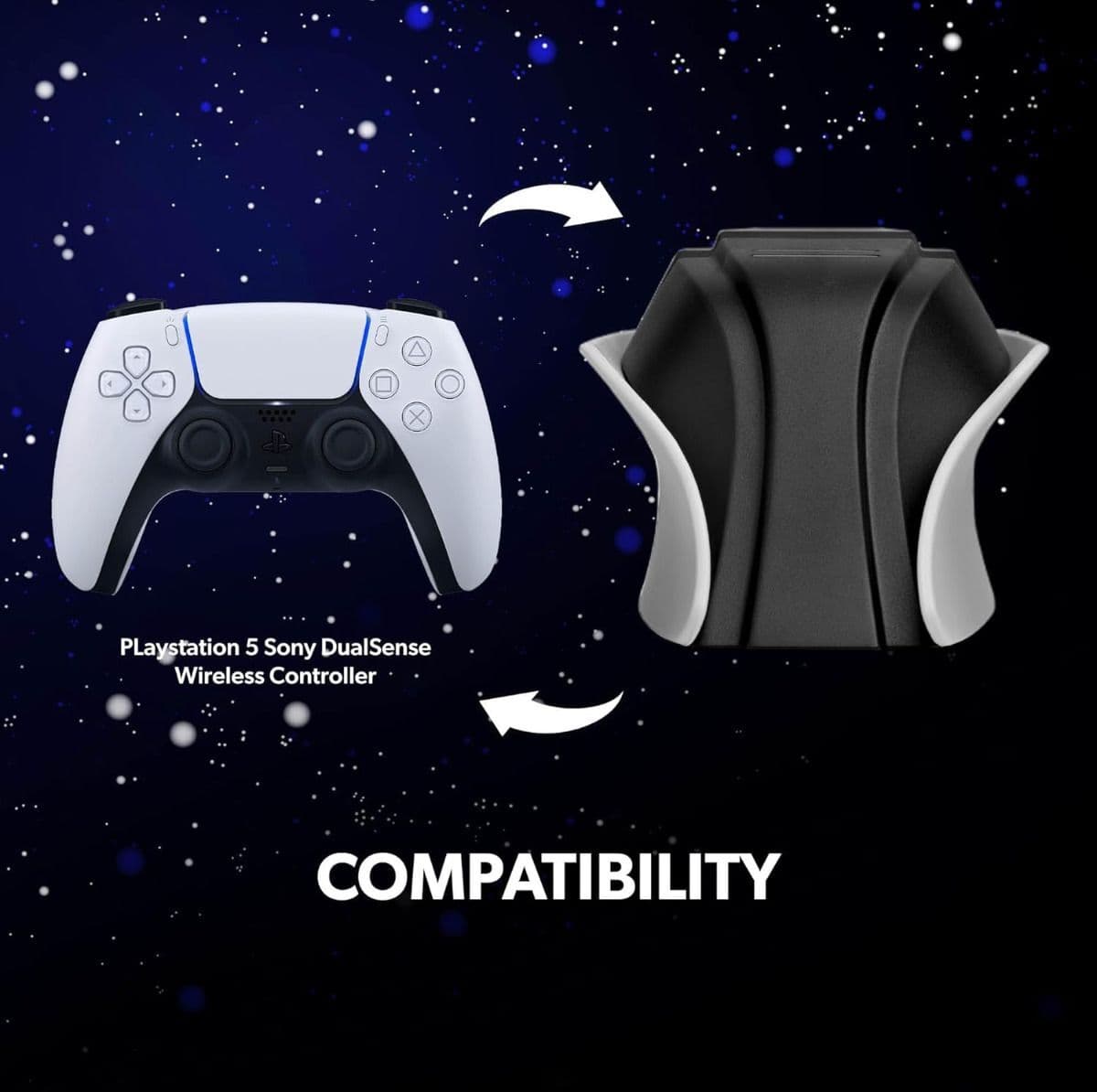 Snakebyte Combo PS5 lataustelakka Valkoinen