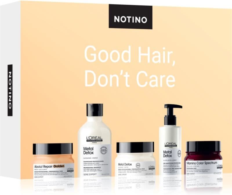 Beauty Discovery Box Notino Good Hair, Don’t Care zestaw do wszystkich rodzajów włosów