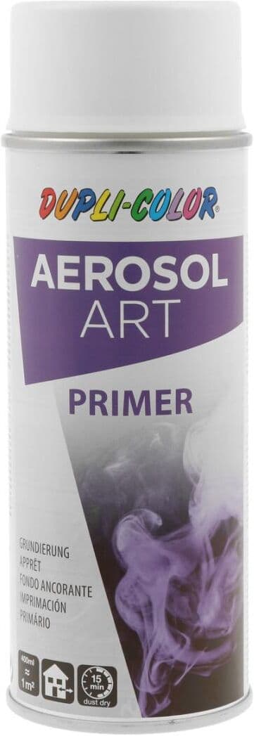 european aerosols DUPLI-COLOR Aerosol Art Grundierung weiß, 400 ml