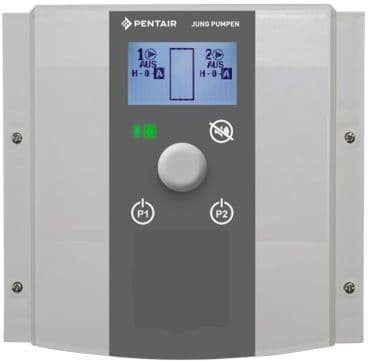 Jung Pumpen Mikroprozessor-Steuerung JP48289 Highlogo 2-25 LCX 2,4-4 A, für Doppelanlagen