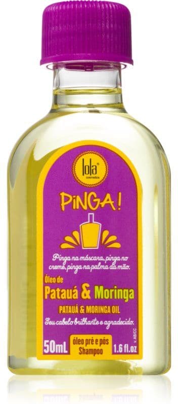 Lola Cosmetics Pinga Patauá & Moringa huile nourrissante pour cheveux secs 50 ml