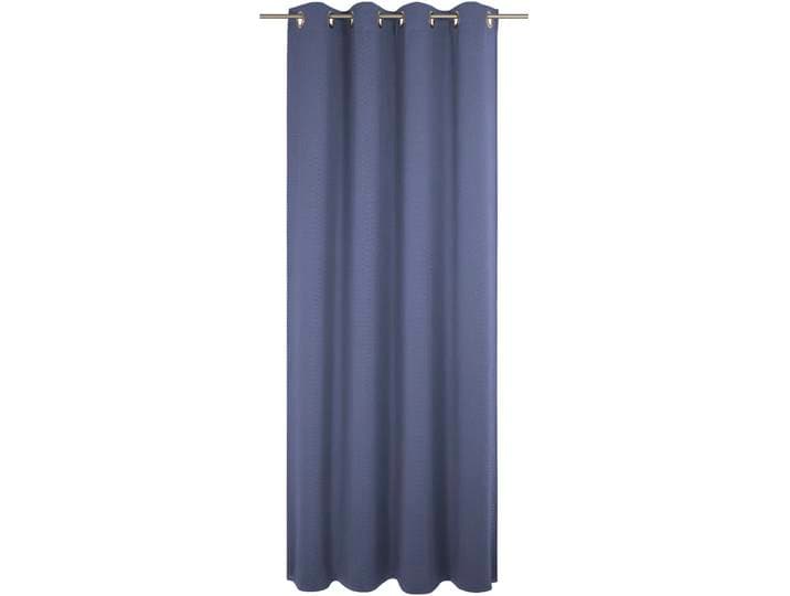 Vorhang ADAM Uni Collection , blau (royalblau), B:142cm H:235cm, Baumwolle (Bio-Baumwolle), Gardinen, Vorhang, Blickdichter aus 100% Bio-Baumwolle