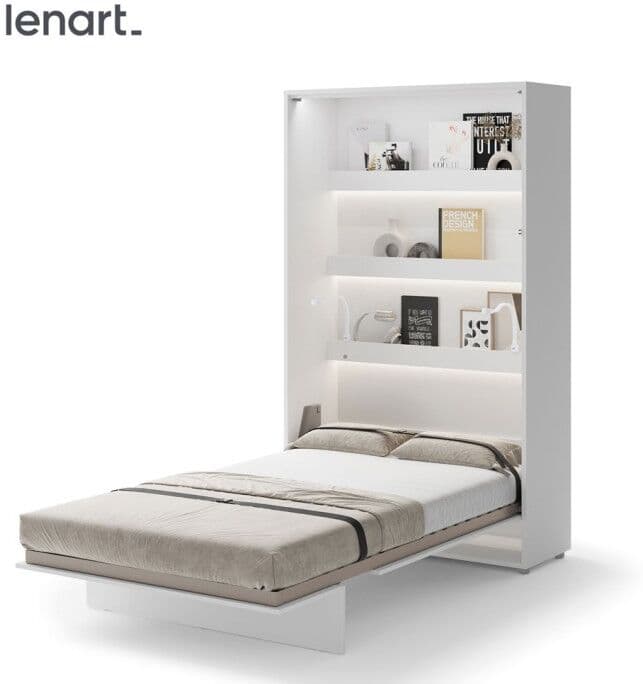 Półkotapczan Lenart Bed Concept Bc-02 Pionowy 120 Biały