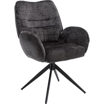 Esszimmerstuhl HOME AFFAIRE "Ronda", grau (anthrazit, schwarz, anthrazit), B:64cm H:94cm T:69cm, Stühle, Esszimmerstuhl, Topseller