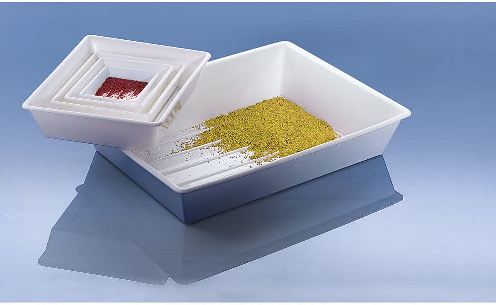 kaiserkraft Universal-Allzweckschale, 4er Set, je eine Schale 1 / 3 / 5 / 15 l
