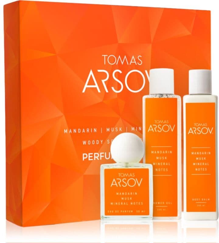 Tomas Arsov Mandarin Musk Mineral Notes σετ δώρου unisex 3 τμχ