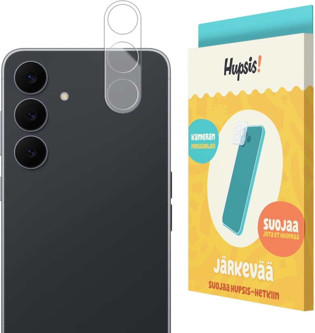 Samsung Galaxy S25 FE 5G Hupsis Takakameran Panssarilasi, Kirkas