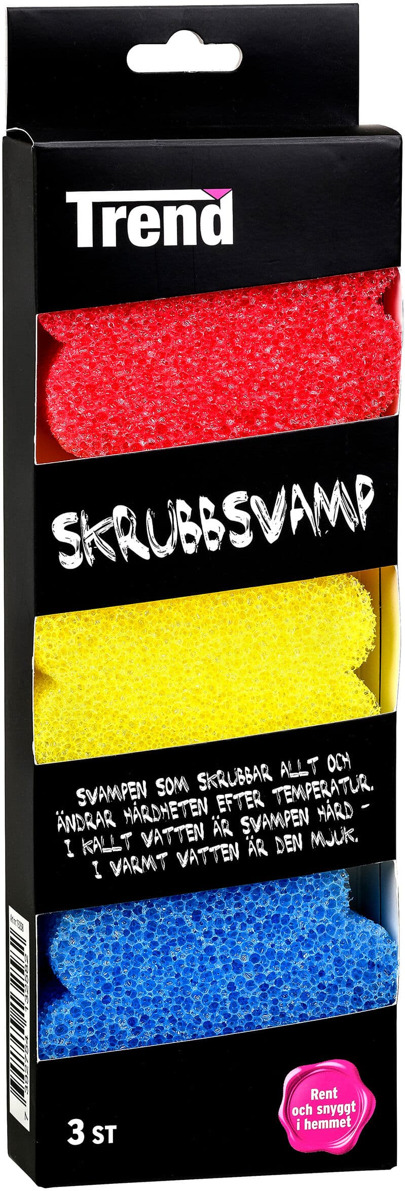 Trend Skrubbsvamp 3-pack