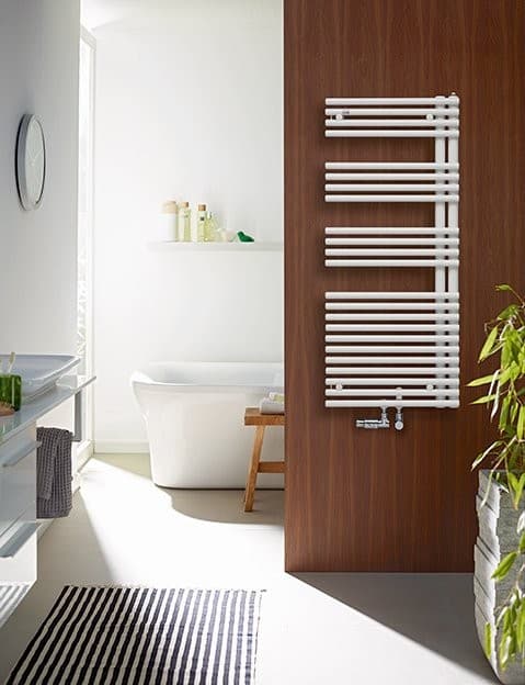 Zehnder Design-Heizkörper Forma Asym, 1441 x 596 mm, Jet Black, Warmwasserbetrieb, ZF800360B300000 ZF800360B300000
