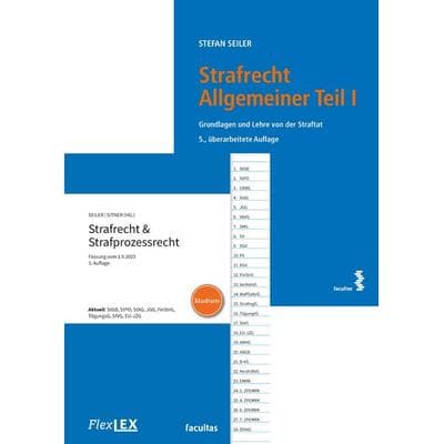 Kombipaket Strafrecht Allgemeiner Teil I, Set von Stefan Seiler, Facultas, 978-3-7089-2658-2