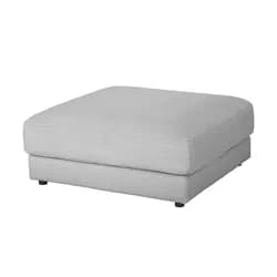 Jette Home Hocker Cord Sila ¦ grau ¦ Maße (cm): B: 100 H: 43 T: 100.0