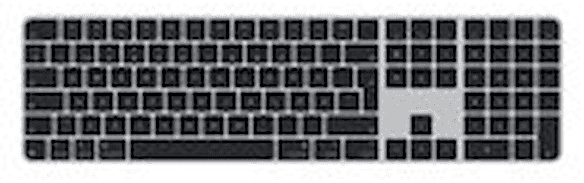 Magic Keyboard with Touch ID and Num Keypad - Swedish - Black