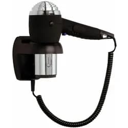 Aliseo Haartrockner CHROMO mit Ring-Wandhalterung - Direktanschluss