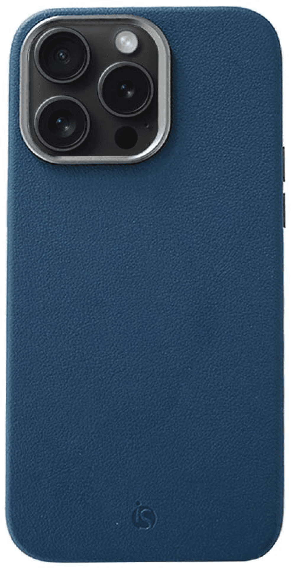 iS Capa em Pele Magsafe iPhone 15 Plus - Azul