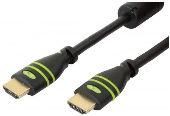 Cavo HDMI Techly ICOC HDMI FR 150 4K con Ethernet Black
