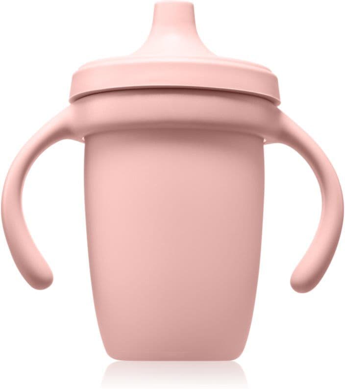 b.box Silicone Cup kubek treningowy z uchwytami Blush 1 szt.