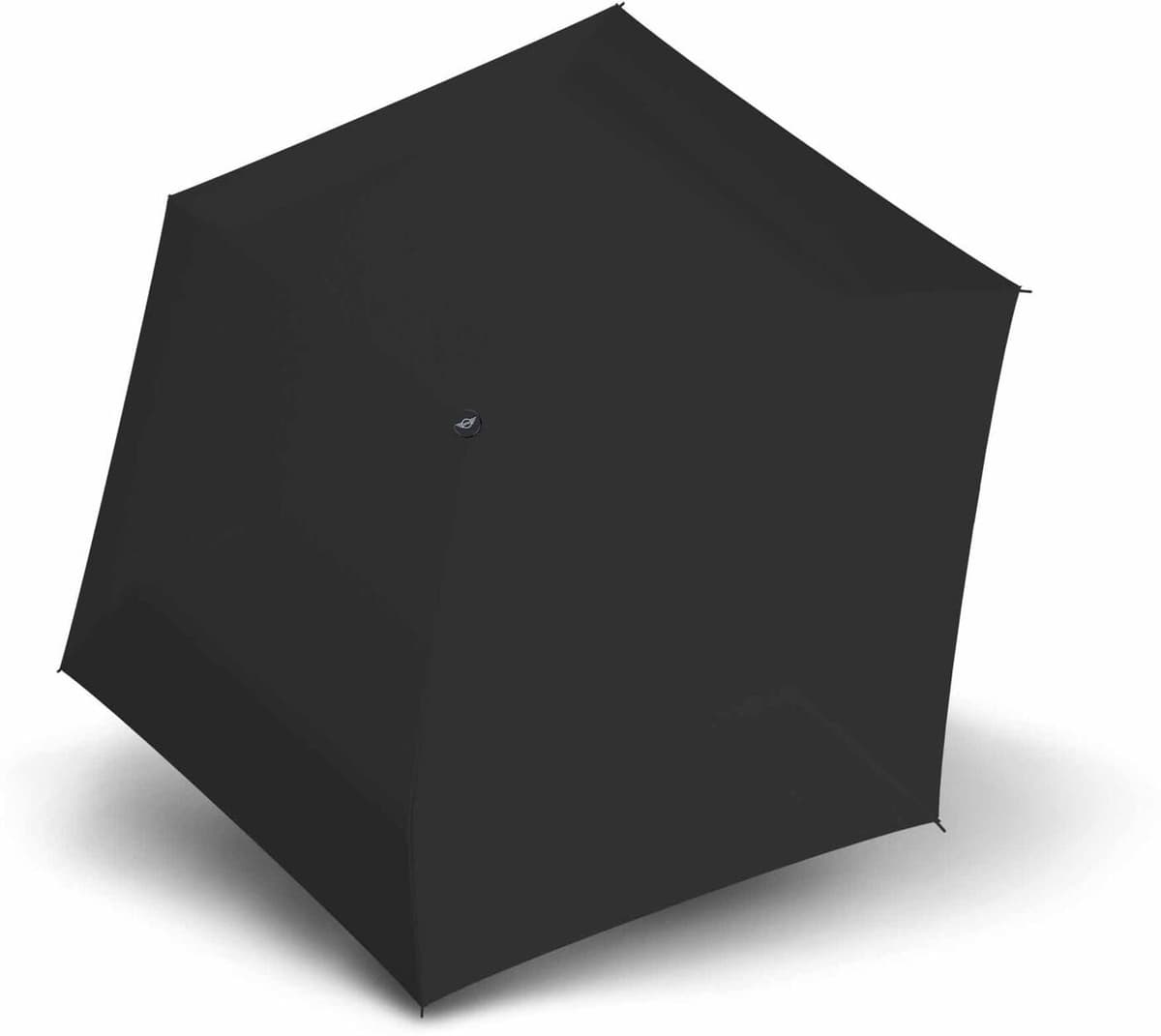 Taschenregenschirm KNIRPS "Mini manual", schwarz, Regenschirme, Taschenregenschirm schwarz Einheitsgröße