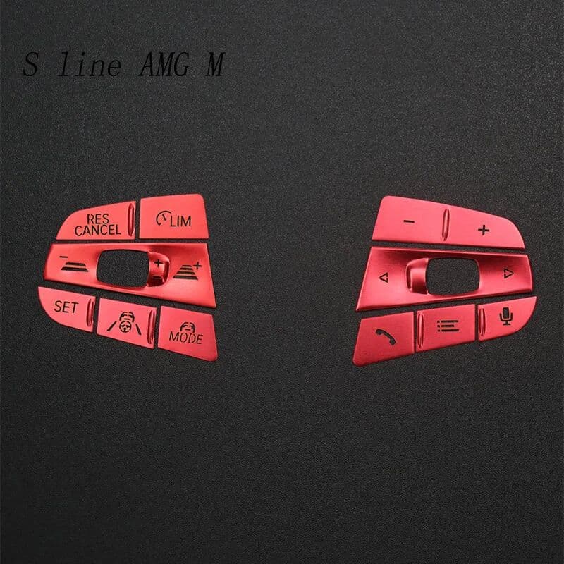 S line AMG M Car Styling for BMW G20 G28 Steering Wheel Buttons switch Frame protection cover Sticker Trim 3 Series Auto Interior Accessories