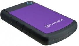 Transcend 4 tb external hdd 2.5", usb 3.1, rugged - storejet 25h3 (purple)