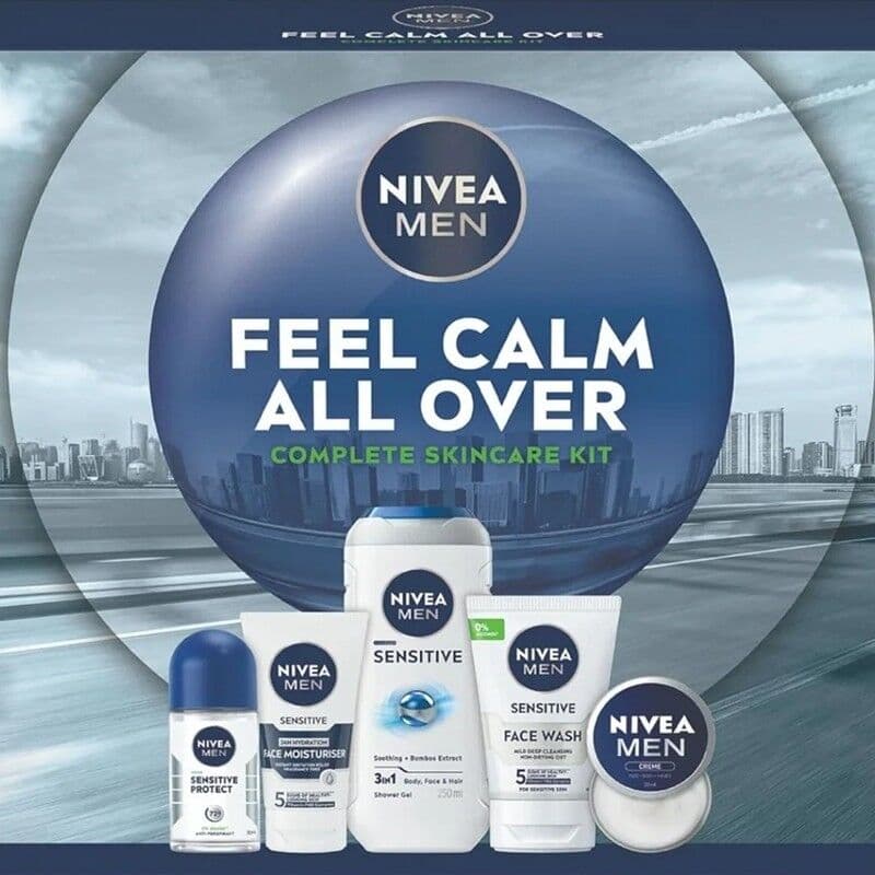 Giftset Nivea Men Feel Calm All Over 5pcs