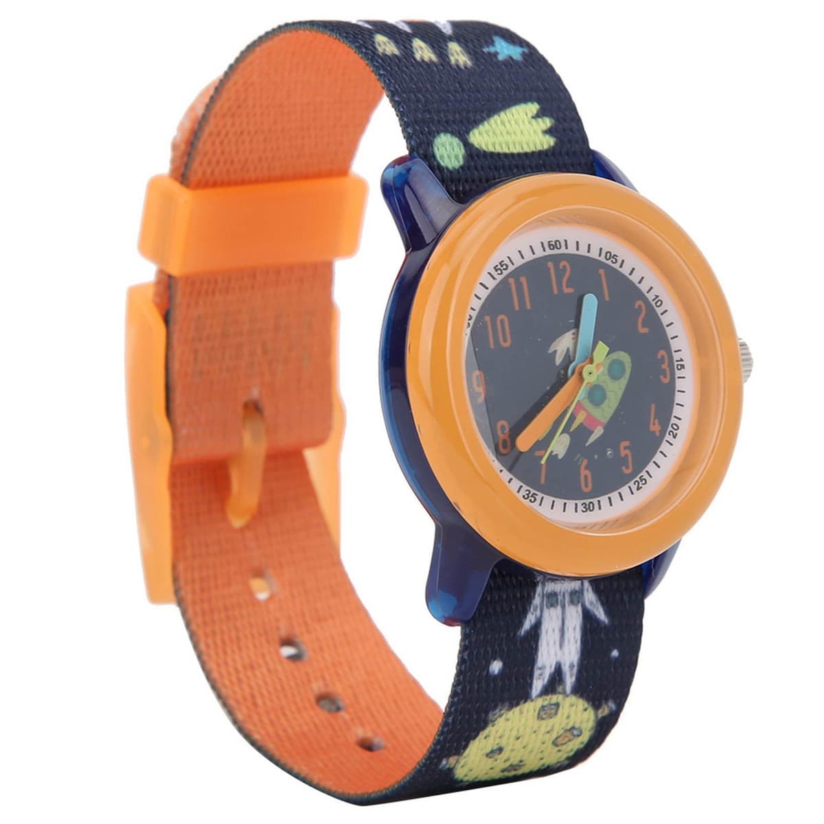 Cocosity Kinderhorloge met cartoonmotief en quartz uurwerk, waterdicht