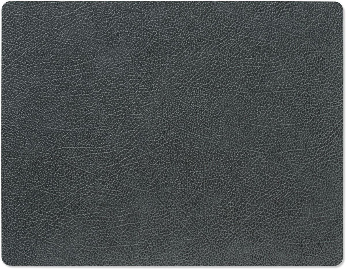 Lind DNA Tovaglietta Hippo Square Black Anthracite 35x45 cm
