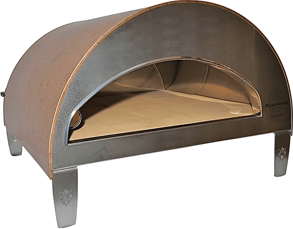 Pizza Party Ispirazione - Forno a gas per pizza da esterno - Camera di cottura 60x70 cm - Piano cottura in refrattario