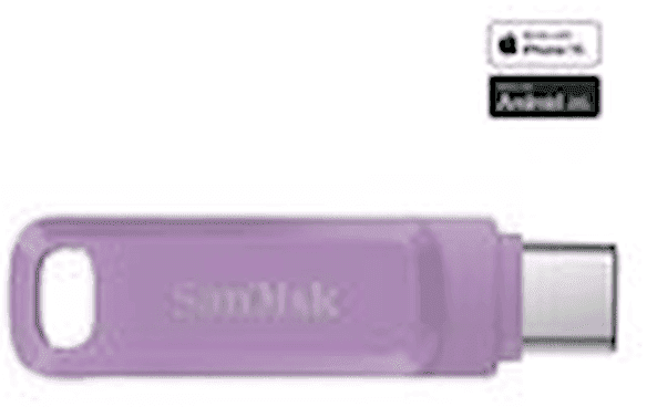 SanDisk Ultra Dual Drive Go - USB flash-enhet - 256 GB - USB 3.2