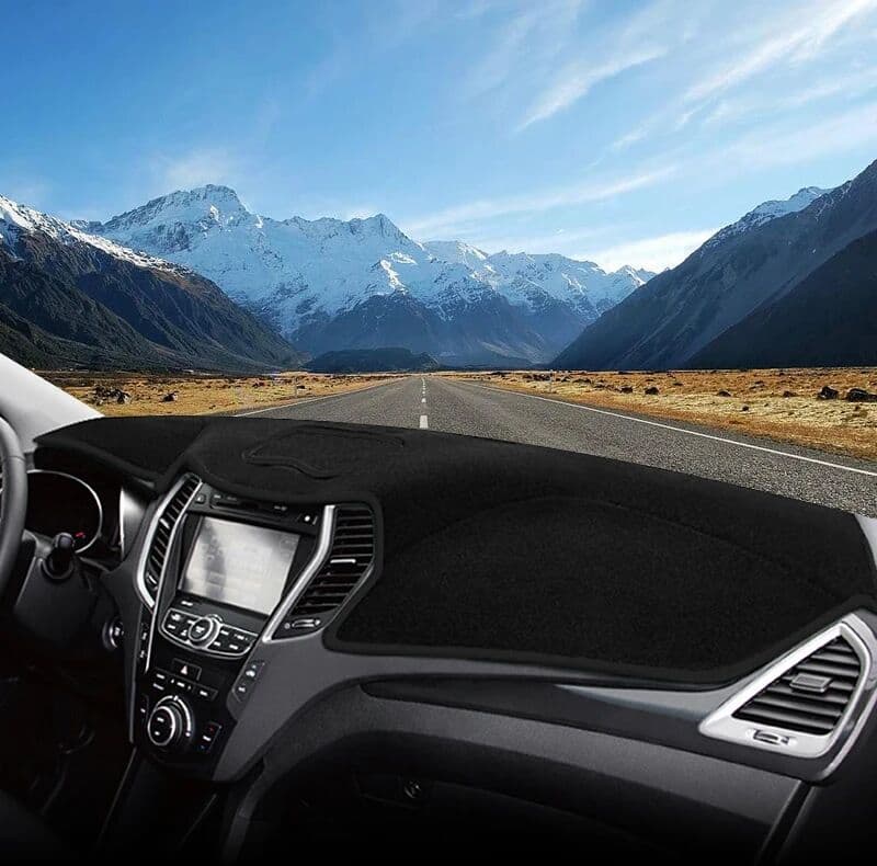 YaLumei For Hyundai Santa Fe 3 DM 2013 2014 2015 2016 2017 Car Dashboard Sun Shade Cover Instrument Desk Non-slip Mat Accessories