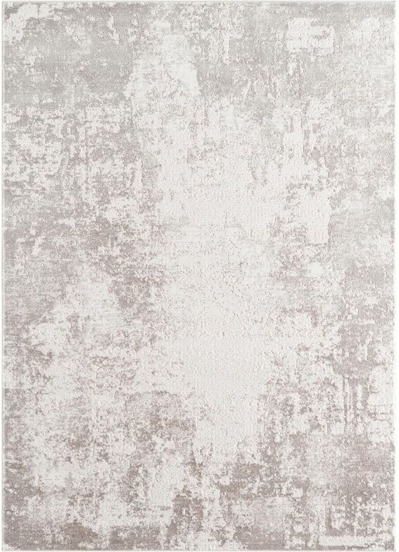 Ruglenza Home Ruglenza Modern Area Rug - Soft Pile Easy Clean Carpet for Living Room & Bedroom, Durable Synthetic Fibre, Stylish Home Decor Rug Mink-Distressed 120 x 170 cm
