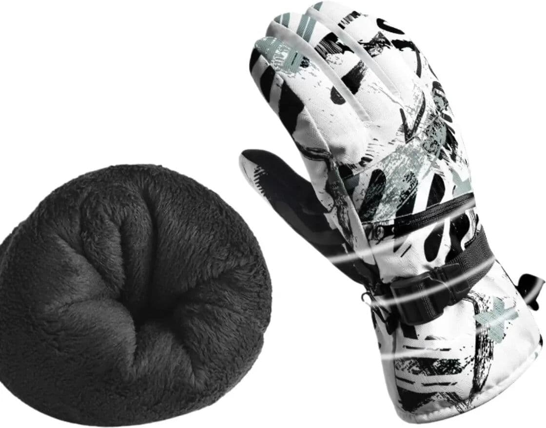 INF Touchscreen Ski Handschuhe: Warme, wasserdichte Winterhandschuhe zum Skifahren & Snowboarden L