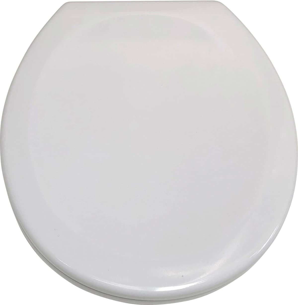 WC-Sitz ADOB "Limone", weiss (weiß), Duroplast, WC-Sitze, WC-Sitz, sehr stabil, Edelstahlscharniere weiß Einheitsgröße